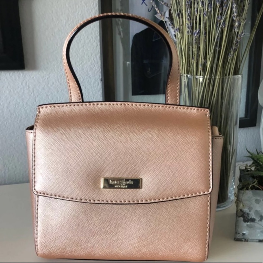 NWOT Kate Spade Mini Alisanne Rose Gold Crossbody